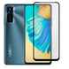 Захисне скло для телефона Tecno Camon 17 Pro протиударне повноекранне на техно камон 17 про чорне 0038768 фото 1
