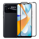 Защитное стекло для телефона Xiaomi POCO C40 противоударное полноэкранное на сяоми поко с40 черное 0038873 фото 1