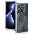 Чохол-накладка для Tecno Pova 5 (LH7n) прозора з бронь кутами із захистом камери протиударна (тесно пова 5 лх7н) 0061651 фото