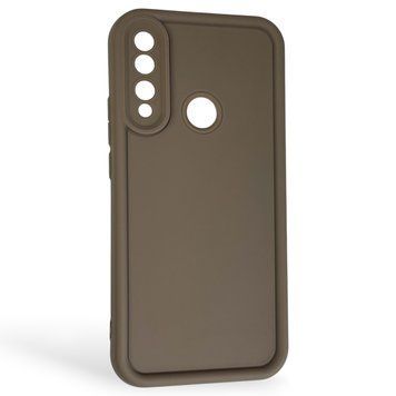 Чехол силиконовый Soft Touch для Huawei Y9 Prime 2019 (STK-L21) коричневый (Полная защита камеры) 0044135 фото