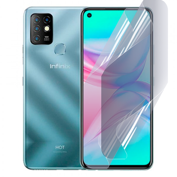 Плівка гідрогелева для Infinix Note 10 Lite глянцева протиударна на інфінікс нот 10 лайт прозора 0035274 фото