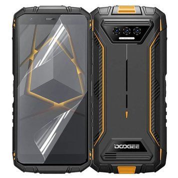 Антишпигун приватна плівка гідрогелева для Doogee S41T на дугі с41т прозора 0031177 фото