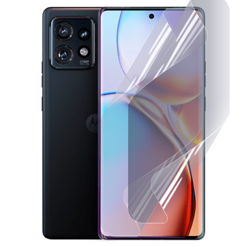 Плёнка гидрогелевая для Motorola Moto Edge Plus 2023 глянцевая на моторола эдж плюс 2023 прозрачная 0033683 фото
