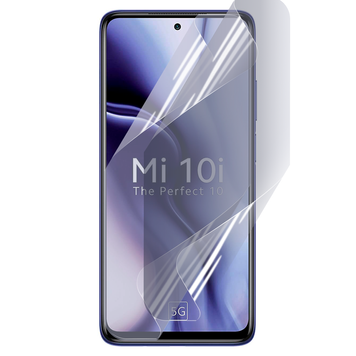 Плёнка гидрогелевая для Xiaomi Mi 10i глянцевая на Сяоми ми 10и прозрачная 0011640 фото