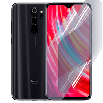 Плёнка гидрогелевая для Xiaomi Redmi Note 8 Pro глянцевая противоударная на сяоми редми нот 8 про прозрачная 0003483 фото
