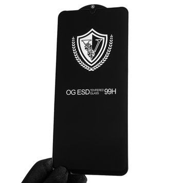 Защитное стекло 99H ESD для телефона Nokia C31 противоударное на нокиа с31 чёрное 0013905 фото