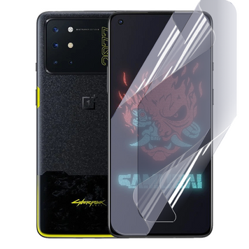 Плёнка гидрогелевая для OnePlus 8T CyberPunk глянцевая противоударная на ванплас 8т киберпанк прозрачная 0034038 фото