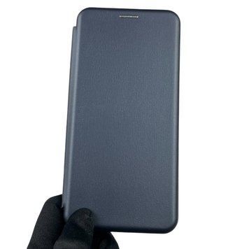 Чехол-книжка для Vivo Y21 с подставкой на виво у21 темно-синяя 0008470 фото