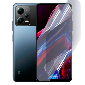 Плёнка гидрогелевая для Xiaomi POCO X5 Pro 5G глянцевая противоударная на сяоми поко х5 про 5г прозрачная 0003407 фото