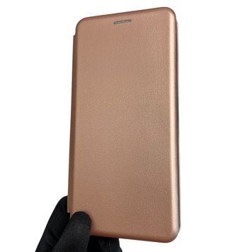 Чохол-книжка для TECNO Spark 10 KI5q з підставкою на техно спарк 10 рожеве золото 0002302 фото