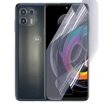 Плёнка гидрогелевая для Motorola Moto Edge 20 Lite глянцевая противоударная на моторола эдж 20 лайт прозрачная 0033459 фото