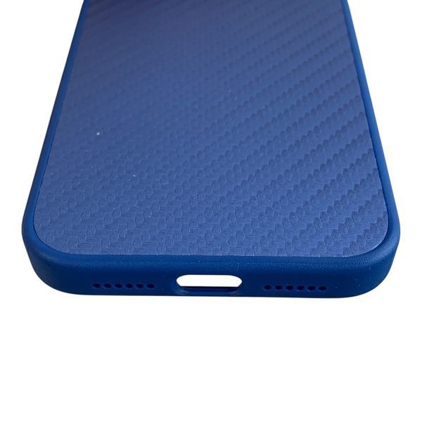 Чехол Kajsa Glamorous Straw Mat для iPhone 17 Pro Max синий Blue Plus (MagSafe, металлическое кольцо камеры, премиум) 0062044 фото