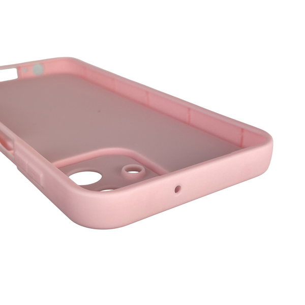 Чехол силиконовый Soft Touch для Samsung Galaxy A07 4G (SM-A075F) розовый (Полная защита камеры) 0039514 фото