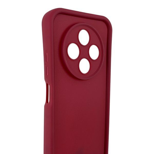 Чохол силіконовий Soft Touch для Tecno Spark 30C (KL5n) бордовий (Повний захист камери) 0054443 фото