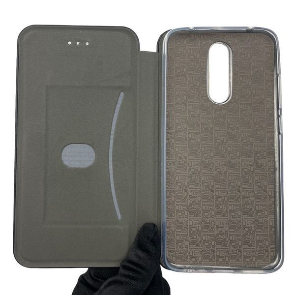 Чохол-книжка для Xiaomi Redmi 8a з підставкою на сяомі редмі 8а чорна 0002174 фото
