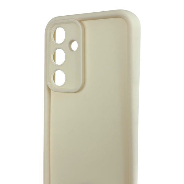 Чехол силиконовый Soft Touch для Samsung Galaxy S24 FE молочный (Полная защита камеры) 0054100 фото