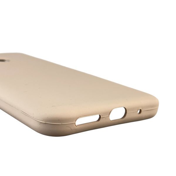 Чохол для Xiaomi Redmi 11A силіконовий з мікрофіброю нековзний на сяомі редмі 11а пудровий 0032564 фото
