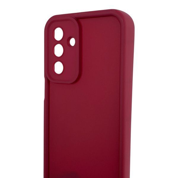 Чохол силіконовий Soft Touch для Samsung Galaxy M36 5G (M366B) бордовий (Повний захист камери) 0053905 фото