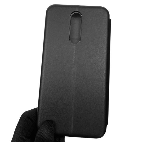 Чохол-книжка для Xiaomi Redmi 8a з підставкою на сяомі редмі 8а чорна 0002174 фото