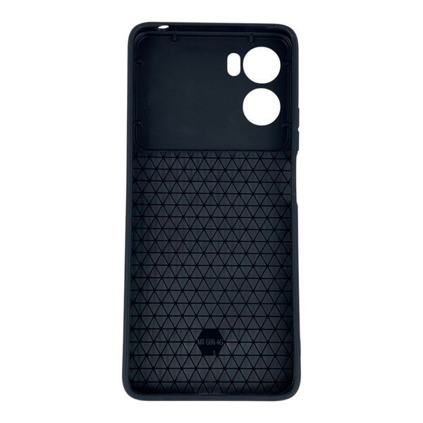 Чохол протиударний для Motorola G06 Power з магнітною пластиною зі шторкою на камері чорний 0050947 фото