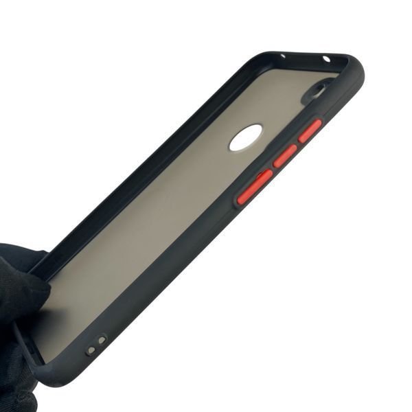 Чехол для телефона Xiaomi Redmi Note 8T с высокими бортами с защитой камеры на сяоми редми нот 8т черный 0026291 фото