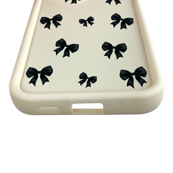 Чехол силиконовый Soft Touch с 3D принтом для Samsung Galaxy S22 Plus молочный (Полная защита камеры) 0057703 фото
