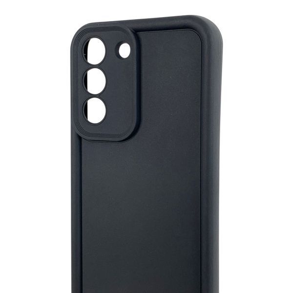 Чохол силіконовий Soft Touch для Samsung Galaxy S22 чорний (Повний захист камери) 0054055 фото