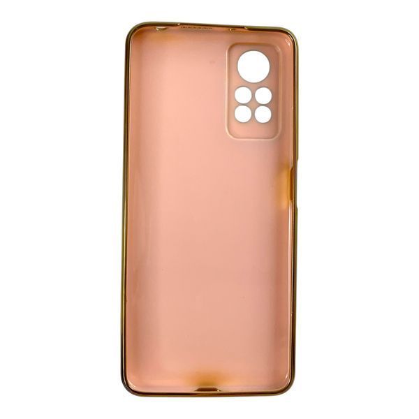 Чехол для Xiaomi Redmi Note 11 Pro 4G с принтом золотые бабочки с защитой камеры с золотой окантовкой 0059529 фото