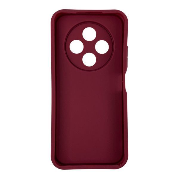 Чохол силіконовий Soft Touch для Tecno Spark 30C (KL5n) бордовий (Повний захист камери) 0054443 фото