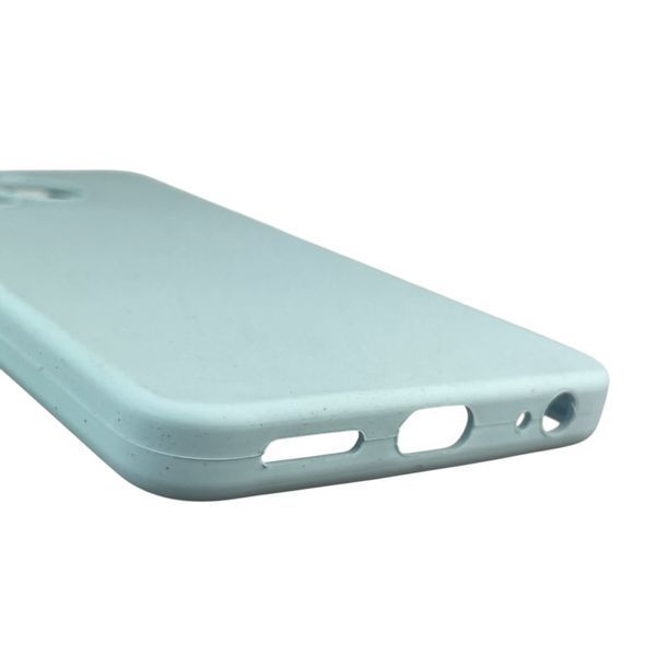 Чехол для TECNO Spark Go 2024 (BG6) силиконовый с микрофиброй нескользящий на техно спарк го 2024 голубой 0032298 фото