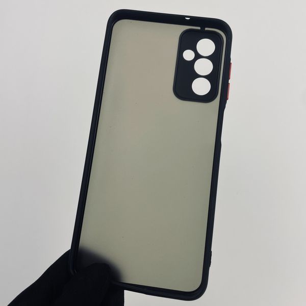 Чохол для Samsung Galaxy M23 5G SM-M236 протиударний матовий з високими бортами з захистом камери на самсунг м23 5г чорний 0000937 фото