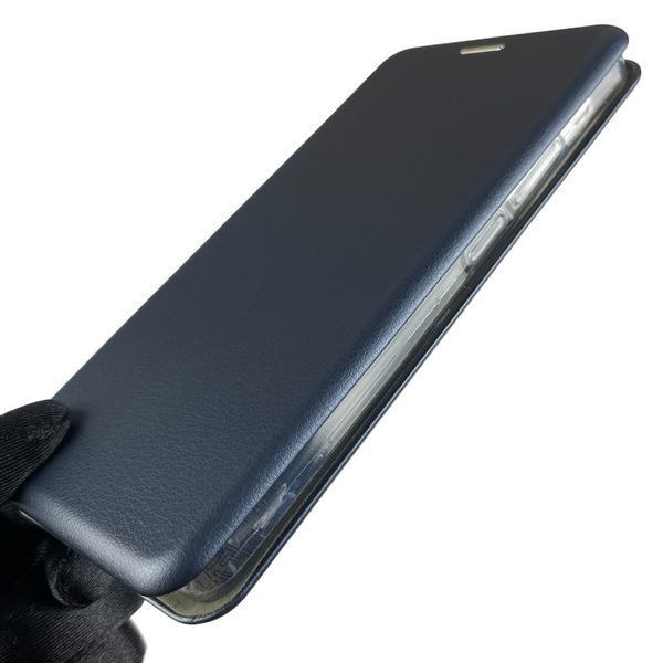 Чохол-книжка для Xiaomi Redmi Note 13 Pro 4G з підставкою на сяомі редмі нот 13 про 4 г темно-синя 0004091 фото