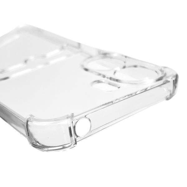 Чохол для Xiaomi Redmi 13C з бронь кутами з кишенею для карток k-pop на сяомі редмі 13с прозорий 0001903 фото