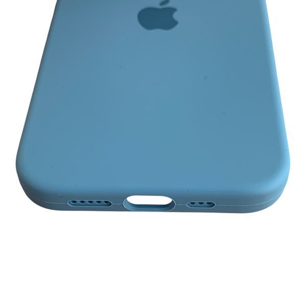 Чехол Silicone Case для Apple iPhone 13 синий (soft touch, закрытый низ) 0059903 фото