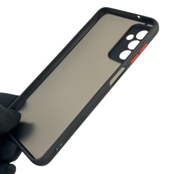 Чехол для телефона Samsung Galaxy M13 4G (SM-M135) с 3D принтом патриотическим с высокими бортами на самсунг м13 черный 0038028 фото