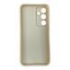 Чехол силиконовый Soft Touch для Samsung Galaxy S24 FE молочный (Полная защита камеры) 0054100 фото 2