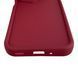 Чохол силіконовий Soft Touch для Samsung Galaxy M36 5G (M366B) бордовий (Повний захист камери) 0053905 фото 6