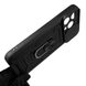 Чехол для Apple iPhone 15 Pro Max бронированный с кольцом со шторкой на айфон 15 про макс чёрный rg1 0015592 фото 5