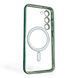 Чехол для Samsung Galaxy S23 (SM-S911B) с линзами на камере с MagSafe на самсунг с23 зелёный 0034504 фото 2