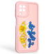 Чехол силиконовый Soft Touch с 3D принтом для Samsung Galaxy M32 4G (SM-M325F) пудровый (Полная защита камеры) 0041944 фото 1