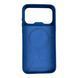 Чехол Kajsa Glamorous Straw Mat для iPhone 17 Pro Max синий Blue Plus (MagSafe, металлическое кольцо камеры, премиум) 0062044 фото 2