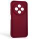 Чохол силіконовий Soft Touch для Tecno Spark 30C (KL5n) бордовий (Повний захист камери) 0054443 фото 1