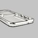 Чехол для Samsung Galaxy S23 Plus (SM-S916B) с серебряной окантовкой с карманом на самсунг с23 плюс серебряный 0013107 фото 5