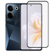 Захисне скло для телефона Tecno Camon 20 Pro (CK7n) протиударне повноекранне на техно камон 20 про чорне 0038363 фото 1