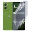 Плёнка гидрогелевая для Motorola G06 глянцевая противоударная на моторола джи 06 прозрачная