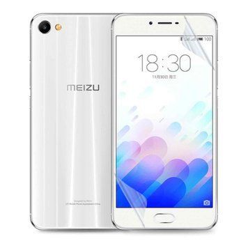 Антишпион приватная плёнка гидрогелевая для Meizu X на мейзу х прозрачная 0030178 фото