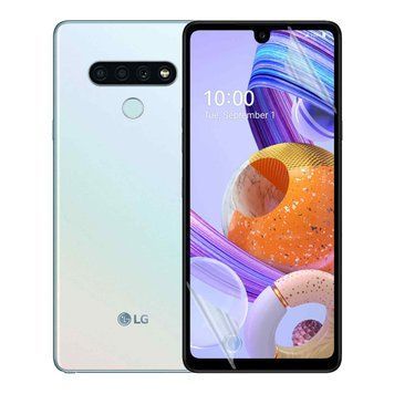 Антишпигун приватна плівка гідрогелева для LG K71 на лг к71 прозора 0030378 фото