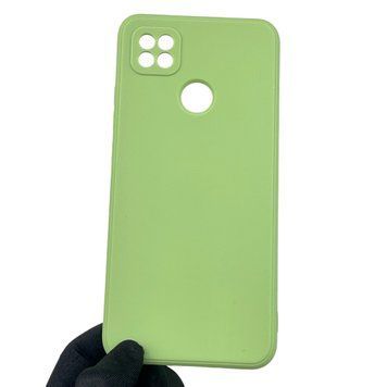 Чохол для Xiaomi Redmi 10A з квадратними гранями із захистом камери на сяомі редмі 10а фісташковий 0012767 фото