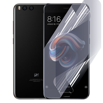 Плёнка гидрогелевая для Xiaomi Mi Note 3 глянцевая на Сяоми ми нот 3 прозрачная 0011689 фото