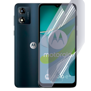 Антишпигун приватна плівка гідрогелева для Motorola Moto E13 (PAXT0034) протиударна на моторола мото е13 прозора 0028528 фото
